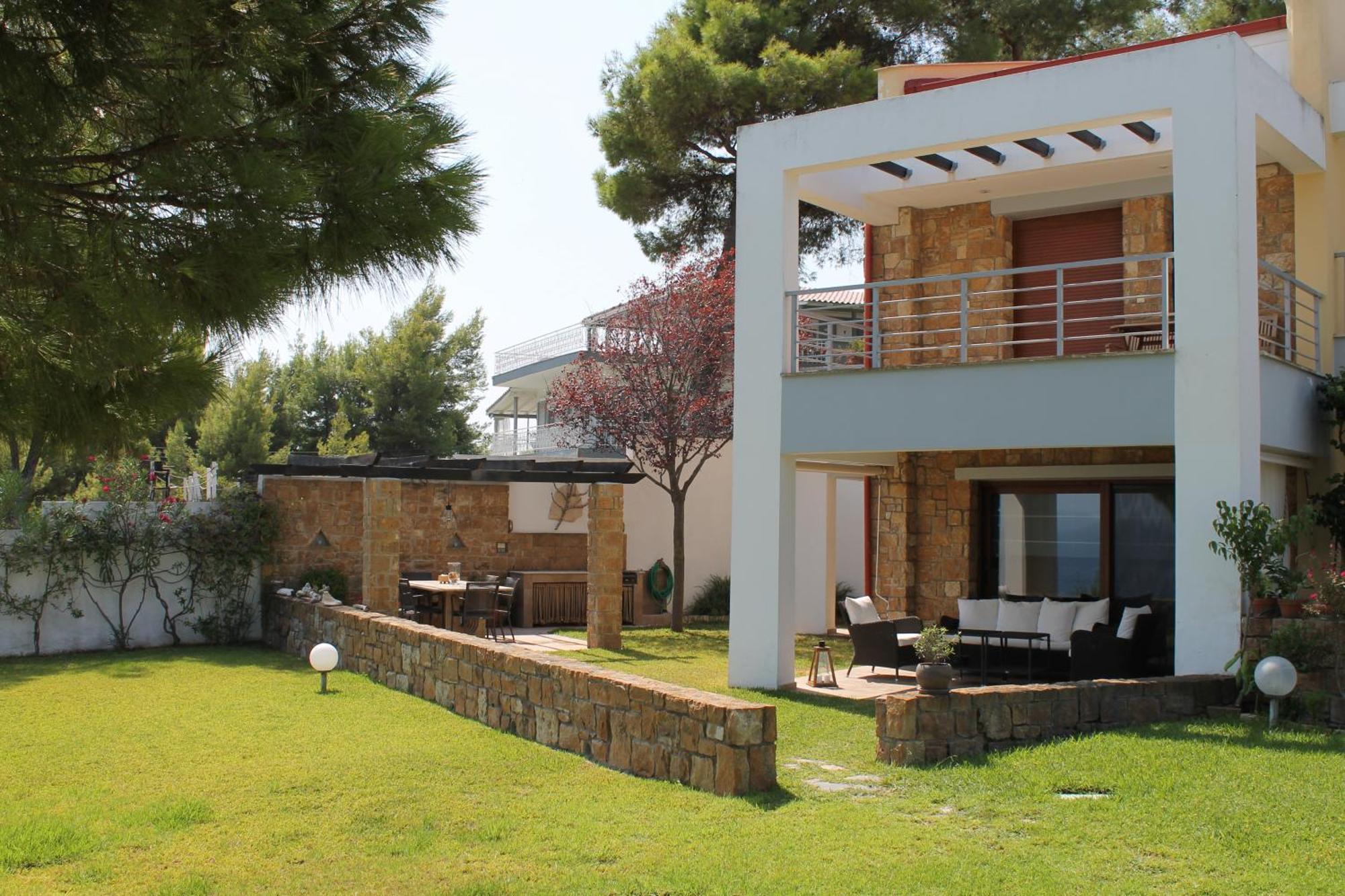 Villa The House Of Blue Afytos Exterior foto