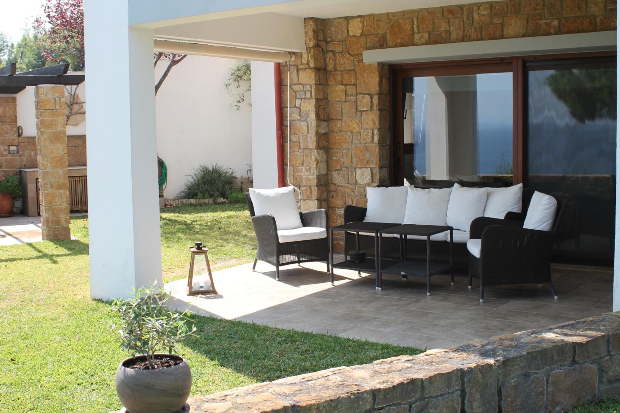 Villa The House Of Blue Afytos Exterior foto