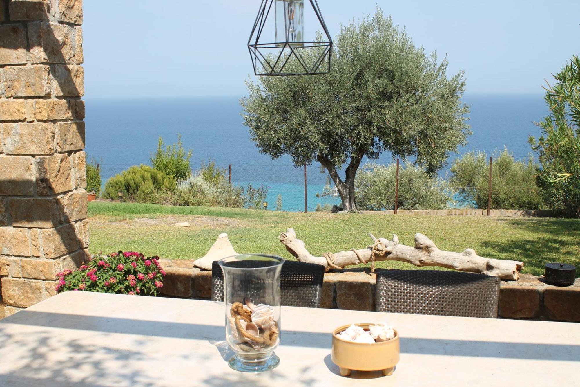 Villa The House Of Blue Afytos Exterior foto