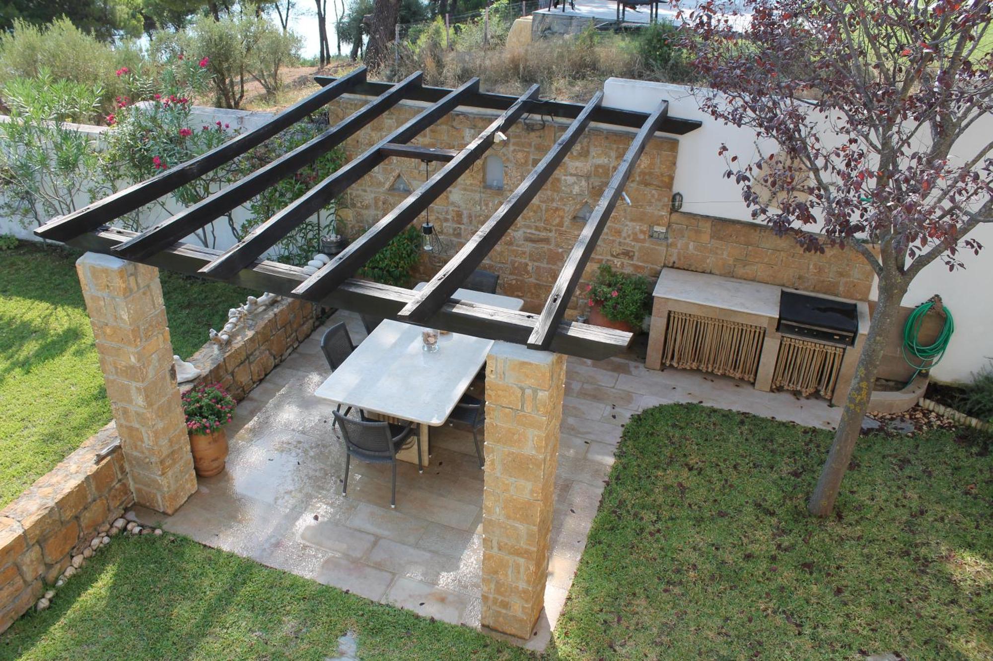 Villa The House Of Blue Afytos Exterior foto