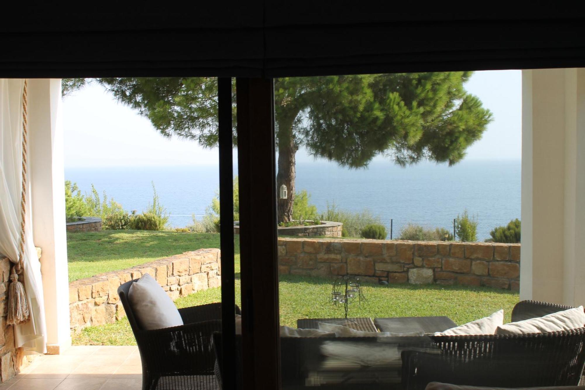 Villa The House Of Blue Afytos Exterior foto