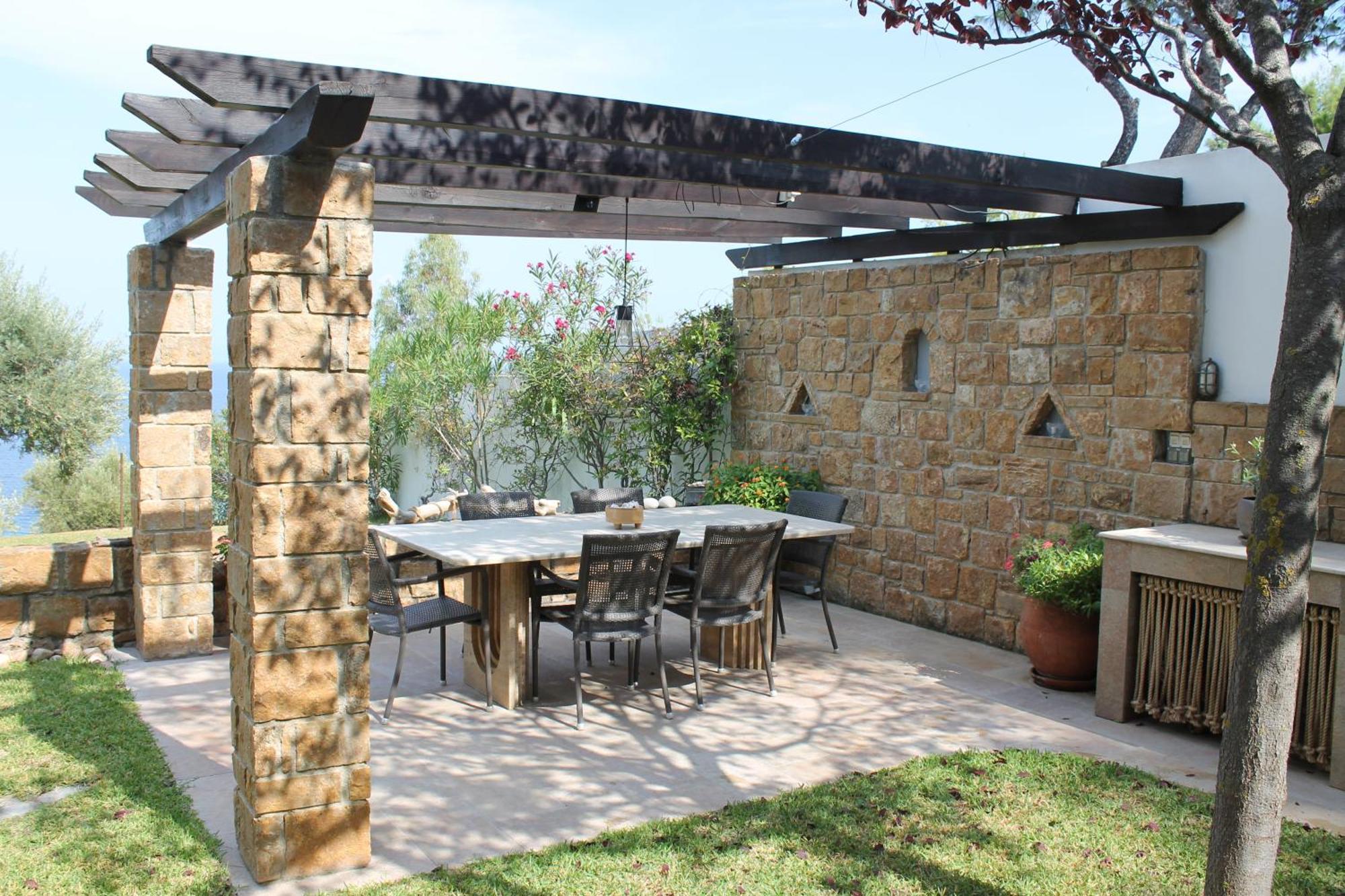Villa The House Of Blue Afytos Exterior foto